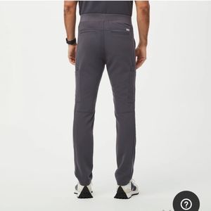 NWT Figs Axim Cargo Scrub pants Charcoal size S